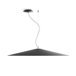 Luceplan Koinè LED-Hängeleuchte 927 Ø110cm Schwarz