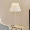 Luceplan Costanzina LED-Tischleuchte Alu Weiß 2 Luceplan Costanzina LED-Tischleuchte Alu Weiß -Luceplan 6030341