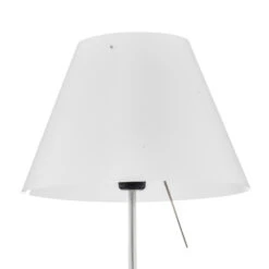 Luceplan Costanzina LED-Tischleuchte Alu Weiß -Luceplan 6030341 4
