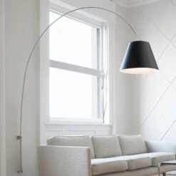 Luceplan Lady Costanza D13Ea I., Alu/schwarz