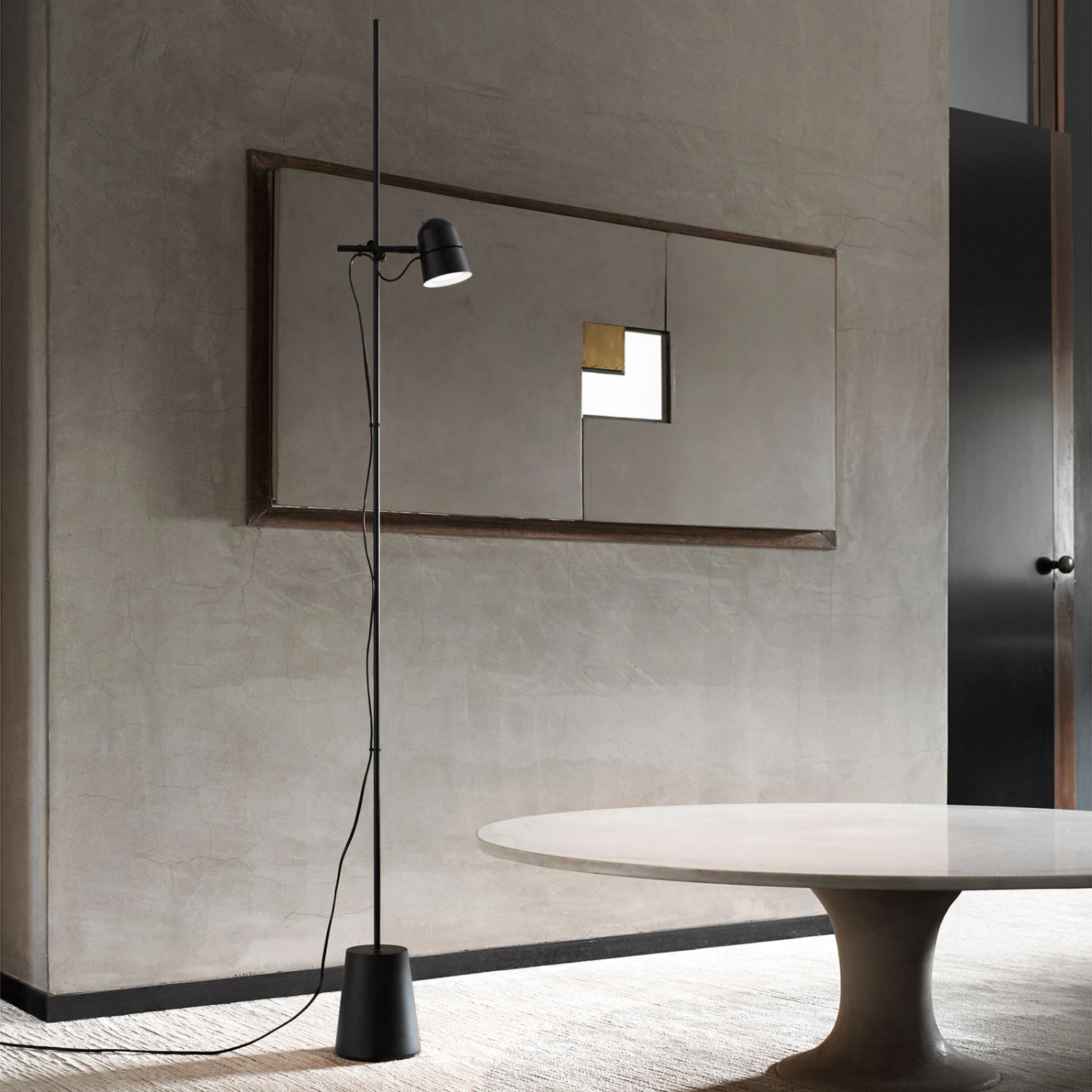 Luceplan Counterbalance LED-Stehleuchte, schwarz Luceplan Counterbalance LED-Stehleuchte, Schwarz -Luceplan 6030467 1