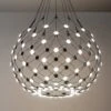 Luceplan Mesh LED-Hängelampe Ø 80cm 3m Abhängung -Luceplan 6030511