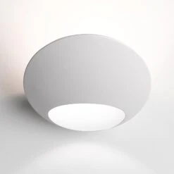 Luceplan Garbì LED-Wandleuchte, Weiß, 2.700K