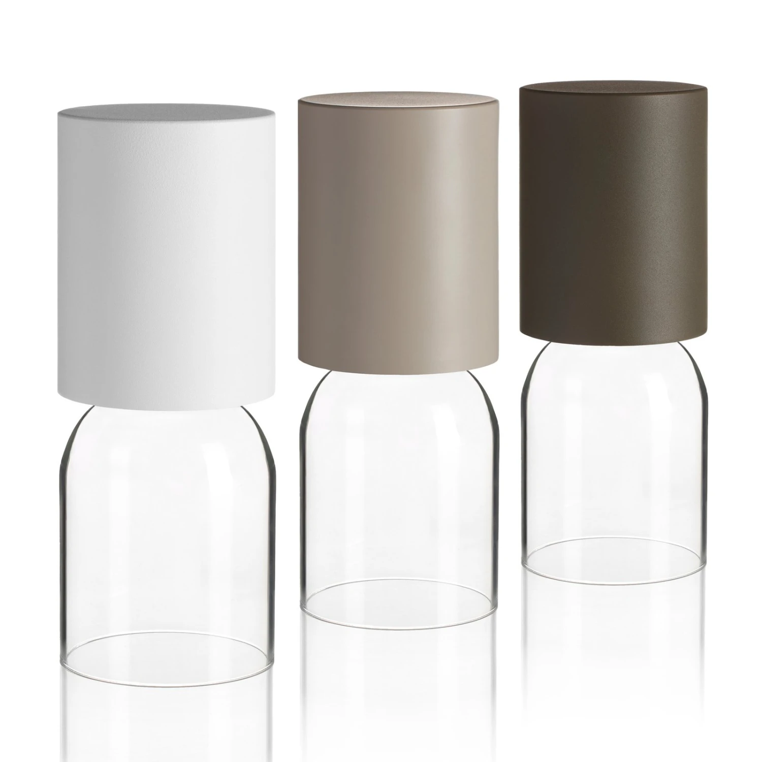 Luceplan Nui Mini Tischlampe mit Akku IP54, sand Luceplan Nui Mini Tischlampe Mit Akku IP54, Sand -Luceplan 6030588 5